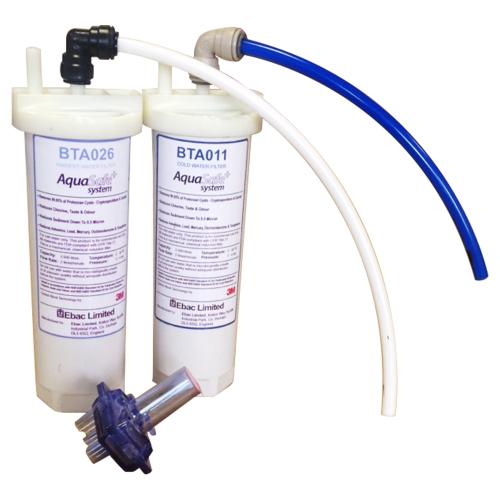 Carbon and particle filters compatible only with Ebac Fleet Fountain